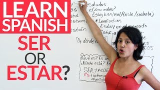 Ser or estar Speaking Spanish [upl. by Salba]