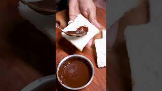 Chocolate Sandwich  Happy RakshaBandhan 2024 shorts food chocolate recipe reels aqualogica [upl. by Econah]