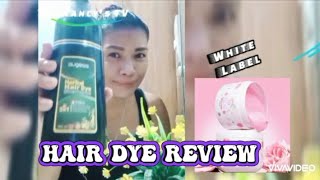 Augeas Hair Dye Shampoo and White Label Hair Treatment Detox reviews [upl. by Obbard]