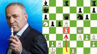 O LANCE mais PROFUNDO de Garry Kasparov  Garry Kasparov Vs Veselin Topalov [upl. by Eenttirb12]