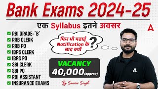 Bank Exam 2024  Bank Exam Syllabus and Preparation Strategy by Saurav Singh  Adda247 [upl. by Euqinoj]