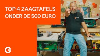 Top 4 Zaagtafels Onder de 500 Euro  Gereedschapcentrum [upl. by Gibbeon20]