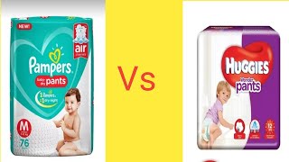 Huggies Wonder Pants Vs Pampers Review [upl. by Birmingham930]