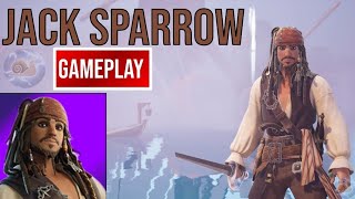 New Jack Sparrow Skin Gameplay Pirates of the Caribbean Fortnite [upl. by Jecon]