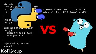 Golang vs Python  Which Programming Language is The Best  Python vs Golang  Python vs Go [upl. by Asirrak]