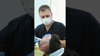 Zirconium Crowns Process in Turkey shortsvideo dentist fyp teethwhitening dentalclinic [upl. by Cirone318]