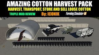 Amazing Cotton Harvest Pack quotBy Iconikquot Triple Mod Review [upl. by Pardew573]