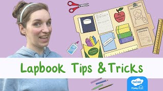 How to make a Lapbook  A Lapbook Tutorial for Home Educators [upl. by Lower]