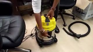 HOW TO USE KENT WET AND DRY Vacuum Cleaner [upl. by Eatnoid483]