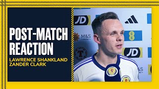 Lawrence Shankland amp Zander Clark PostMatch  Georgia 22 Scotland  Scotland National Team [upl. by Fregger]