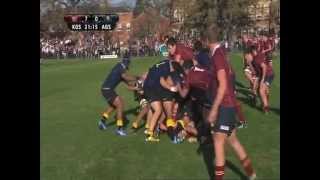 Auckland Grammar vs Kings College 2014  Highlights [upl. by Htebasyle]