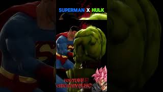 SUPERMAN KILLS HULK 😱 cercadevelho games viral superman marvel shorts [upl. by Caron622]