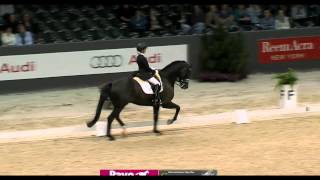 TopTalent Dressage amazone Maxime van der vlist wint Kür op muziek ZZL op Indoor Brabant [upl. by Allimrac]