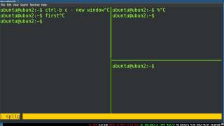 Basic tmux Tutorial  Windows Panes and Sessions over SSH [upl. by Aramaj]