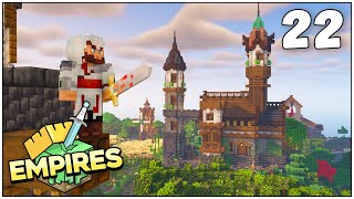 Empires SMP  STARTER HOUSE UPGRADE amp DEMON RETURNS  Ep22 Minecraft 117 Lets Play [upl. by Leda]