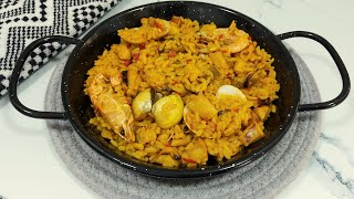 🥘 PAELLA EN 10 MINUTOS EN LA OLLA EXPRÉS 🏃‍♀️ DEPRISA  BEATRIZ COCINA [upl. by Vastah799]