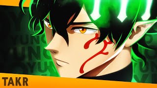 Rap do Yuno Black Clover  O ESCOLHIDO DA MANA  Takeru Prod 808 Ander [upl. by Ahsehyt]