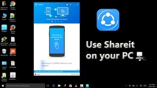 How to use Shareit on Pc latest Version 340 [upl. by Merwin]