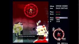 Touhou 6  Embodiment of Scarlet Devil Extra Stage Marisa A vs Flandre Scarlet [upl. by Tiny197]