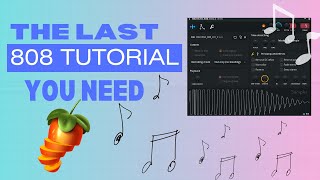 Easy 808 Tutorial For Beginners In FL Studio [upl. by Ertsevlis]