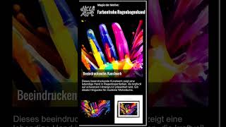 Magie der Motive Farbenfrohe Regenbogenhand [upl. by Wagoner963]