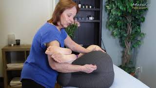 MET Correction for High Ilium  relieve back pain From Peggy LambMassage Publications [upl. by Rikahs]