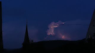 2762024 Wetterleuchten von Gewitter über dem Bodensee🇨🇭 [upl. by Cindi199]