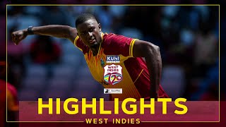 Highlights  West Indies v India  Last Over Thriller  1st Kuhl Stylish Fans T20I [upl. by Aicilic]