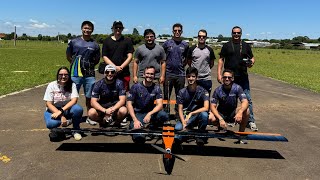 Vídeo de voo  SAE Aero Design East 2024  Equipe nº 229  Adelphi SJBV [upl. by Tybalt]