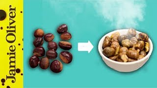 How to Roast Chestnuts in an Oven  1 Minute Tips [upl. by Savinirs697]