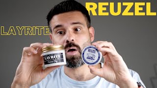 Watch This Then Decide Layrite Cement VS Reuzel Matte Clay [upl. by Ardnekal]