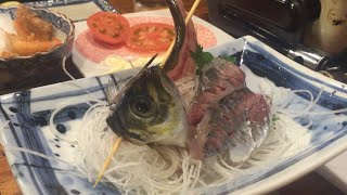 Live Fish Sashimi in japan lifeinjapan [upl. by Ferdie]