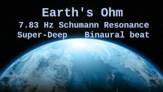 Earths Ohm 783 Hz Deep Theta Binaural Beat  Schumann Resonance for 12 Hours [upl. by Yetti920]