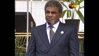 Fiji President Pays Tribute to Sir Mekere [upl. by Leviram]