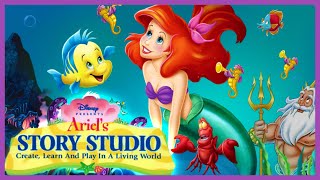 Ariels Story Studio Disneys Little Mermaid Animated Storybook Full Game Longplay PC [upl. by Neeloc176]