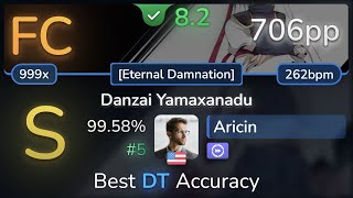 Aricin  IOSYS  Danzai Yamaxanadu Eternal Damnation DT 9958 5 706pp FC  osu [upl. by Langill]