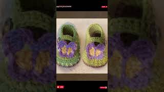 Adorable crochet boot ideas for trendy kids cozycrochetboots crochetfootwear [upl. by Havard]