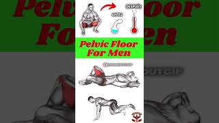 Pelvic Foor Exercises For Men shorts pelvichealth homeworkout [upl. by Kelvin]