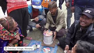 Jhandi Burja Manang  Happy Tihar From Manang Guys [upl. by Synned]