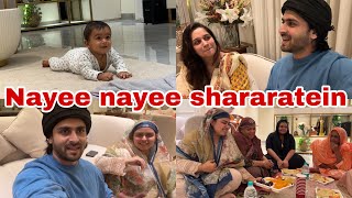 Ye krna chahiye Ruhaan Nayee cheeze seekh raha hai😍  Iftar Time  Ramadan vlogs Shoaib Ibrahim [upl. by Quintana39]