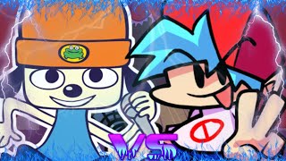 Parappa The Rapper VS BoyFriend FNF  BATALLAS NORMALES DE RAP  GermiUwU [upl. by Sigismundo418]