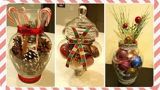 DIY Centros de mesa navideños [upl. by Atilef]