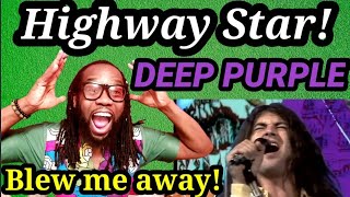 One of the greatest rock songsFirst time hearing DEEP PURPLE  HIGHWAY STAR REACTION [upl. by Ahsitra476]