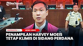 Penampilan Harvey Moeis Tetap Klimis di Sidang Perdana Tak Nampak Sandra Dewi Menemani [upl. by Marlow181]