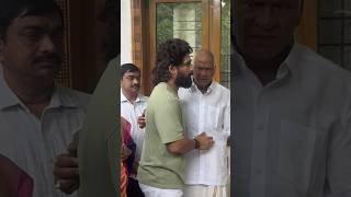 Alluarjun Consoles RajendraPrasad on the demise of his daughter [upl. by Hewie621]