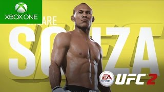 JACARÉ SOUZA AGORA COMPLICOU   EA Sports UFC 2  Modo Carreira 07 Xbox One [upl. by Hoi]