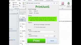 Print just 1 message or page of an email in Outlook [upl. by Chun110]