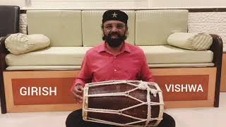 Girish vishwa  Basic lesson for dholak [upl. by Aikaj]