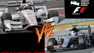 IndyCar vs F1 Mercedes Sound Comparison [upl. by Laehcim913]