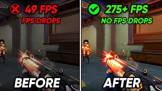 🔧How To Boost FPS and Fix FPS Drops in Valorant Episode 4 ✅  Valorant FPS Boost  New Update [upl. by Soneson]